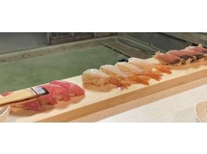プランの魅力 Omakase sushi (local products) with 3 choices of Japanese craft gin の画像