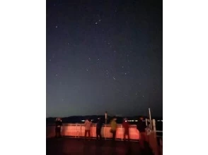 プランの魅力 還可以在船的甲板上欣賞星空★ の画像