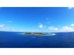 プランの魅力 久高岛，从空中看到的神之岛，只能在这里看到 の画像