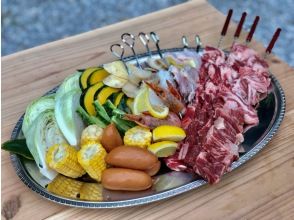 プランの魅力 お店の海が見えるテラスでBBQ の画像