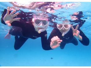 プランの魅力 Snorkeling in the blue ocean is the best! の画像