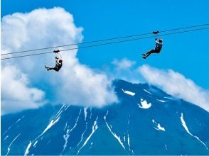 プランの魅力 Experience the thrill of riding the Niseko Zipline while taking in the spectacular views! の画像