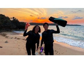プランの魅力 サンセットの時間から海遊び！魚もまだ元気に動き回る♪ の画像