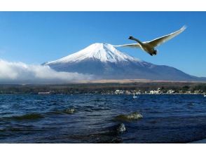 プランの魅力 Take a bath in the hot springs at Lake Yamanaka and enjoy the view of Mt. Fuji の画像