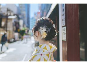 プランの魅力 女性にはヘアセットも込み の画像