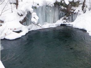 プランの魅力 The frozen waterfall is also a highlight! の画像