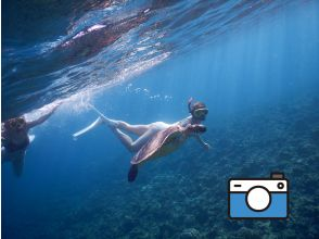 プランの魅力 The staff also took photos underwater. の画像