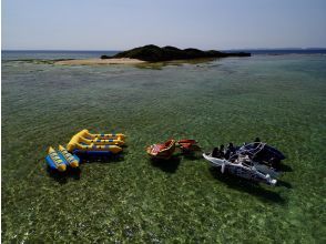 プランの魅力 無人島の透明な海！ の画像
