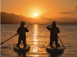プランの魅力 サンセットSUP｜海に沈む夕日を2人だけで の画像
