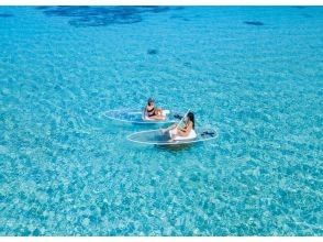 プランの魅力 ☆透明☆海が透けて見えるクリアSUP☆ の画像