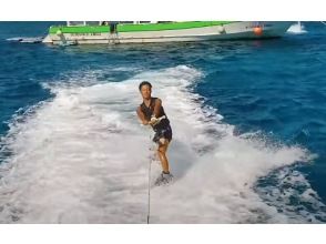 プランの魅力 [Wakayama, Nanki Shirahama, Tanabe, Yoshiya] If you're into side-saddle riding, this is it! ☆Wakeboard☆Riding freely on the beautiful sea (^^♪ From small children to the elderly の画像