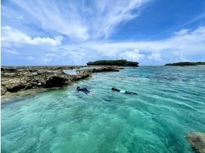 プランの魅力 サンゴ礁に囲まれた穏やかな海 の画像
