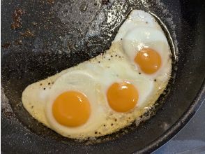 プランの魅力 お昼ごはんは朝採れの卵 の画像