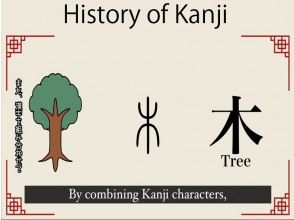 プランの魅力 You can learn about the history of kanji. の画像