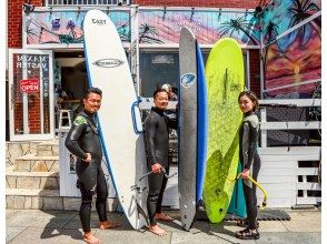 プランの魅力 6月限定ディスカウント　湘南・藤沢 鵠沼海岸 少人数制のサーフィン体験！初めての体験は湘南で！ の画像