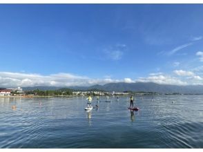 プランの魅力 比良山を望む、朝のびわ湖を漕ぎ出す体験 の画像