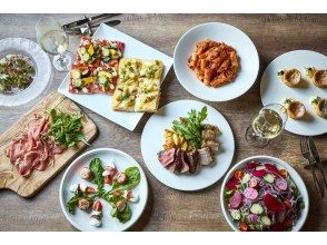 プランの魅力 イタリア料理のお食事とフリードリンク の画像