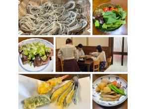 プランの魅力 You can enjoy making soba noodles and eating at your own leisure in a private setting. の画像