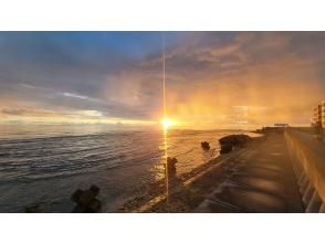 プランの魅力 夕日も有名な海岸 の画像