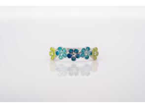 プランの魅力 AIGISオリジナル 花モチーフリング（半周） の画像