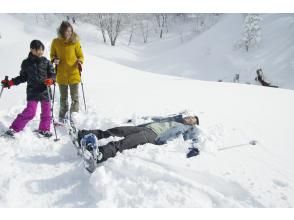 プランの魅力 Lying in fresh snow の画像