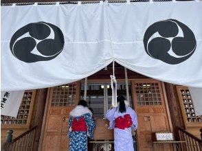 プランの魅力 和装着物と空知神社② の画像