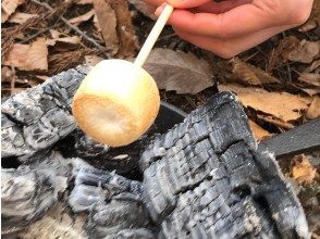 プランの魅力 炭火で焼くから一味違う、あつあつ焼きマシュマロ！ の画像