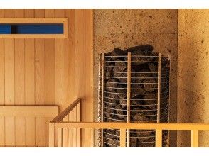 プランの魅力 The sauna stones are made from Oga's "Kanaishi" の画像