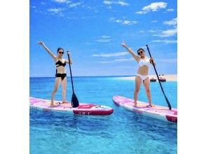 プランの魅力 こんな綺麗な海でSUPが出来るのは宮古島しかない?️ の画像