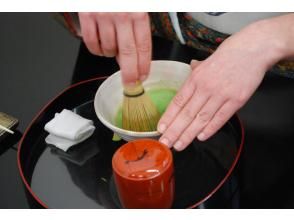 プランの魅力 自分でお茶を点てます の画像