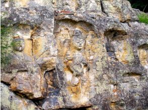 プランの魅力 平安時代の末期から鎌倉時代に掘られた磨崖仏 の画像