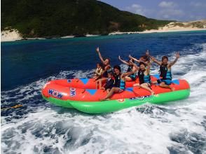 プランの魅力 オプションでバナナボートも出来ます の画像