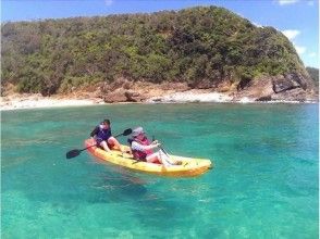 プランの魅力 [Family / Friends / Couple] Sea kayaking experience | The blue sea in the northern part of the main island of Okinawa designated as Yambaru National Park の画像