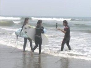 プランの魅力 Now, actually go into the sea and practice. の画像