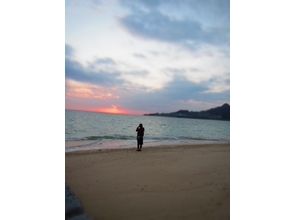 プランの魅力 The sunset will meet at a beautiful time の画像