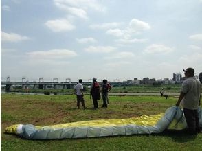 プランの魅力 It is an experience at the riverbed of the Tama River where the wind is comfortable の画像