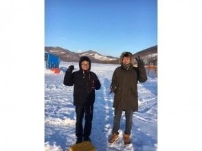 かなやま湖　わかさぎ釣りツアー：１日プラン(昼食、温泉付き）