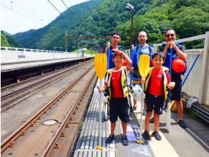 電車に乗って戻ります