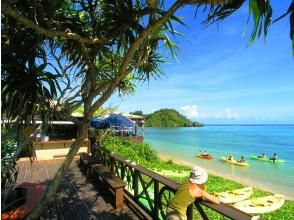 After the tour, you can relax on the terrace and enjoy the view of the sea!