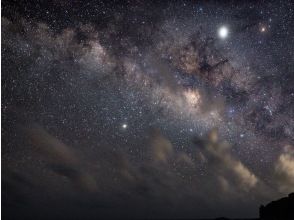 満点の星をサップの上から♪