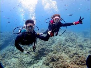 無重力でプカプカ♪綺麗な水中世界を満喫。