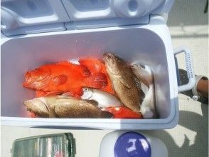Ship fishing tour end