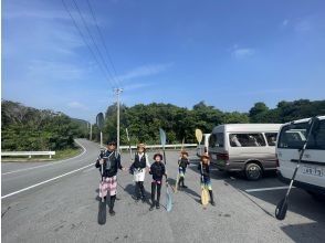 Arrival at the canoe launch point