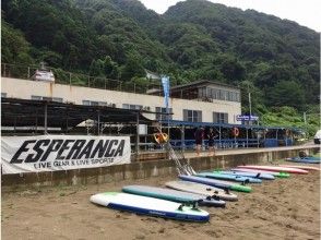 海水浴場指定場所前に集合