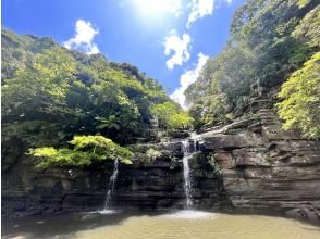 水落の滝に到着！