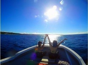 After swimming, you can return by boat.