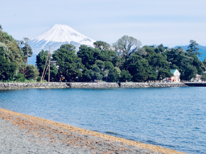 海に到着