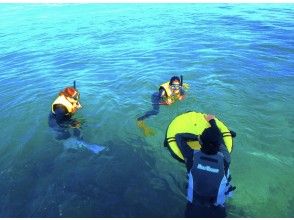 大きな浮き輪があるので安心♪