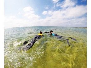 浅瀬からのスタートなので怖い人は安心ですよ♪