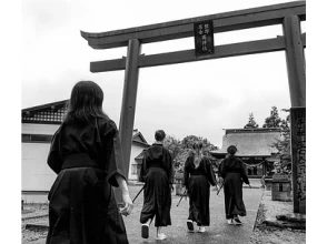 日本一林崎居合神社で参拝